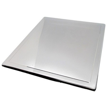 TAPA ENCIMERA INOX DIBUJO 610*520