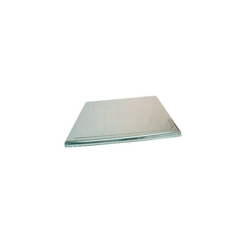 TAPA ENCIMERA INOX.LISA 610*520