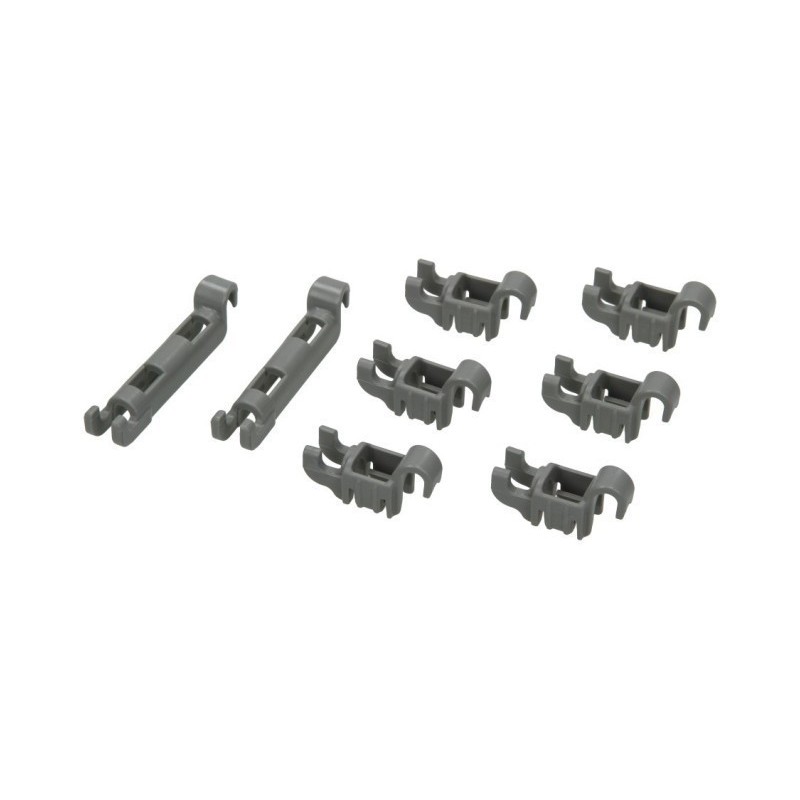KIT ABRAZADERAS SOPORTE PEINES CESTA LAVAVAJILLAS BOSCH/SIEMENS (611472) (21BS0075)