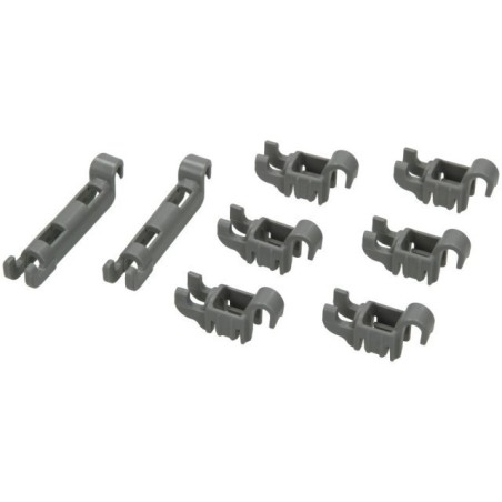 KIT ABRAZADERAS SOPORTE PEINES CESTA LAVAVAJILLAS BOSCH/SIEMENS (611472) (21BS0075)