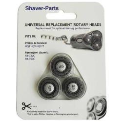 CUCHILLA AFEITADORA PHILIPS SUSTITUYE A HQ8/HQ9/HQ177 KIT 3 UNIDADES