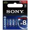 PILA SONY ALCALINA AM4M8A PACK 8 UNIDADES