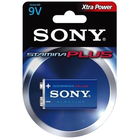 PILA SONY ALCALINA 6AM6B1D (1 PILA 6LR61 9V)